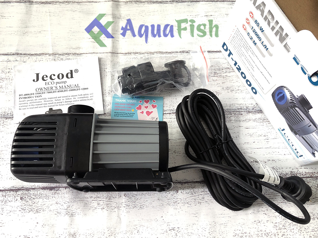 Máy bơm hồ cá koi Jecod DT 7000 -12000 tiết kiệm điện