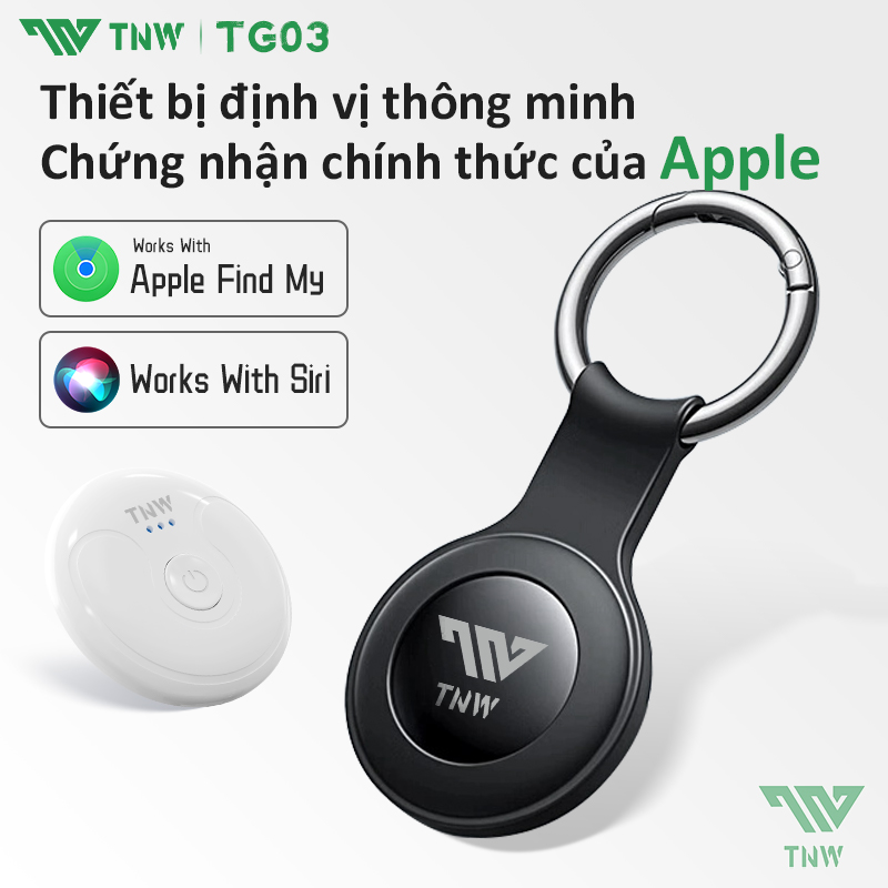 TNW TG03 Thiết Bị Định Vị Theo Dõi Smart Tag Cho IP iOS Người định vị Thông Minh Chống Mất