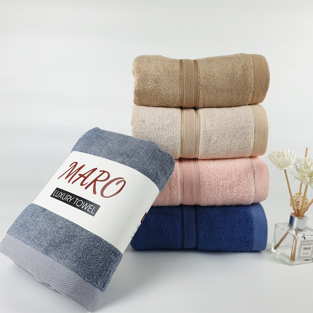 Khăn Tắm Cao Cấp Khổ Lớn, Sợi Tre, 5 màu trơn, 60x120cm, mịn màng, thấm hút tốt, không phai màu, không hôi nhớt, khăn tắm xuất khẩu