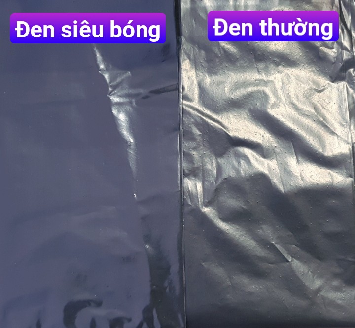 [Hcm]1Kg Black Pe Bag with 2 Handles, All Sizes