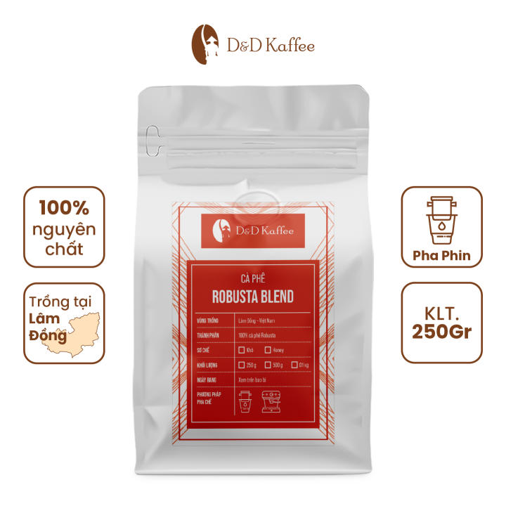 Cà Phê Robusta Blend, cà phê nguyên chất – vị đậm đà truyền thống – D&D Kaffee – No Brand ,SKU : 1352566639_VNAMZ-5705945384 >>>🇻🇳 Top1Vietnam 🛒>>> lazada.vn 🇻🇳🇻🇳🇻🇳🛒🛍🛒