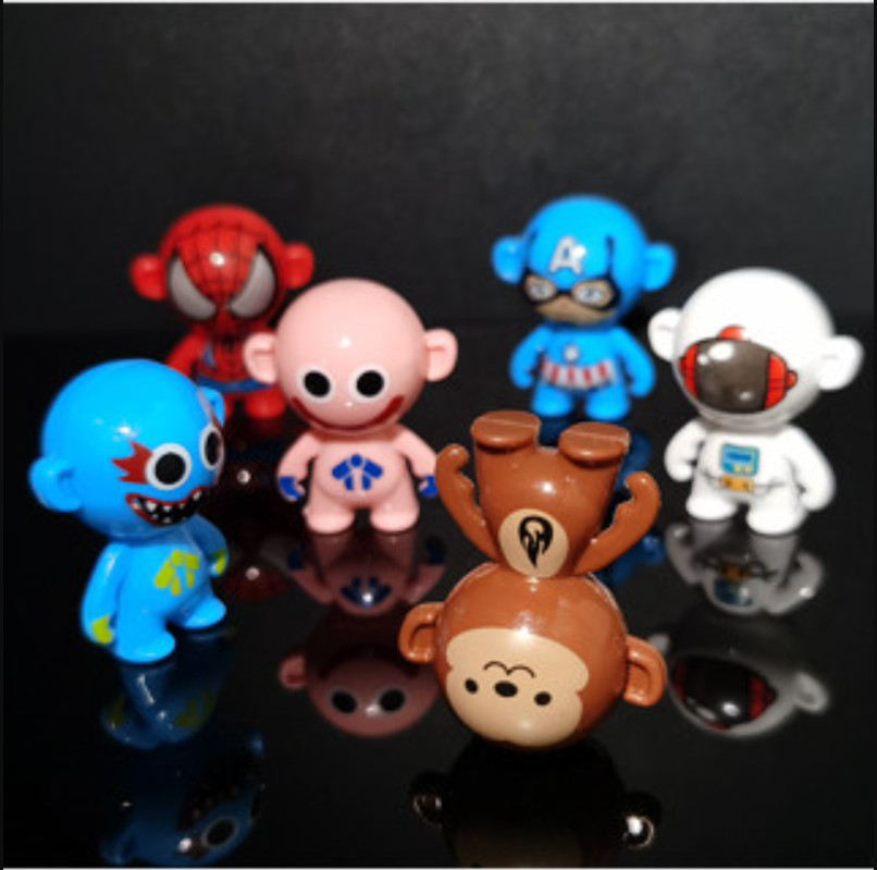 Lật Đật Squid Game Mini, Đồ Chơi Lật Đật Mini Doraemon Cho Bé Cute Dễ Thương Giá Rẻ