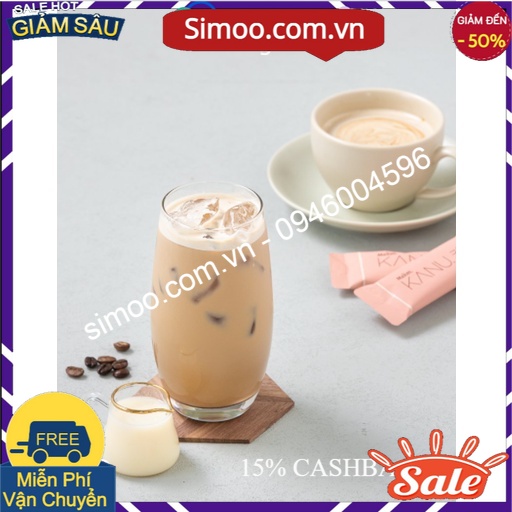 SẢN PHẨM CHÍNH HÃNG [MAXIM] CÀ PHÊ KANU DOLCE LATTE - [맥심 카누] 카누 돌체라떼