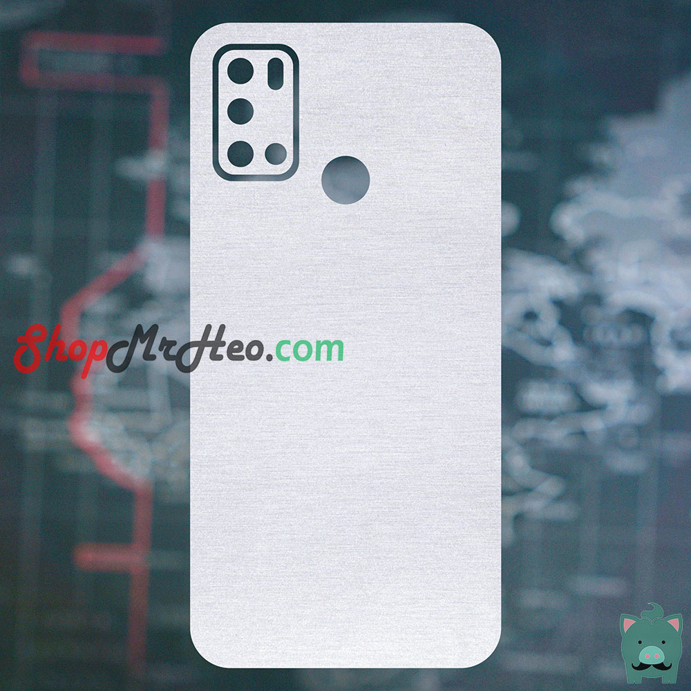 [HCM]Skin Dán Mặt Sau Lưng Vân Nhôm Vsmart Joy 4