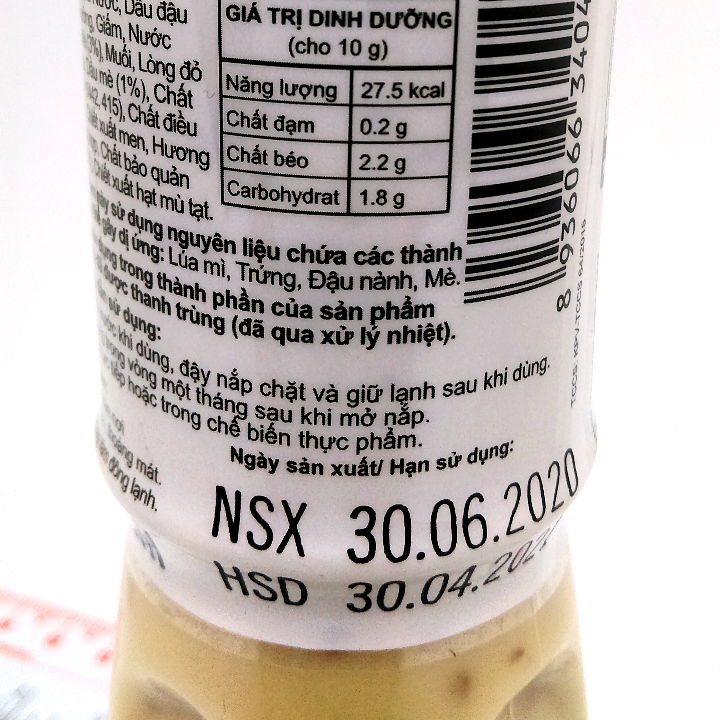[HCM]Nước sốt mè rang Kewpie 180ml - nước chấm mè rang thơm ngon
