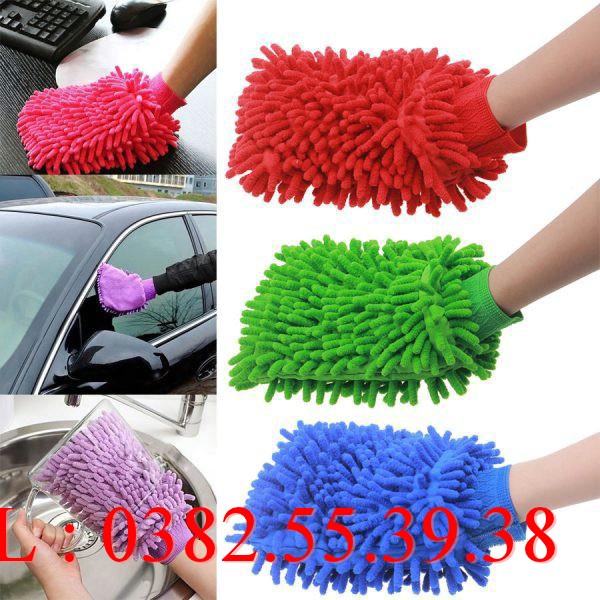 Bao tay xúc tua siêu thấm hút chuyên dụng lau rửa vệ sinh xe ô tô, lau dọn đồ dùng trong nhà một cách hiệu quả