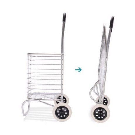 Xe Kéo Đi Chợ, Đi Siêu Thị Có Giỏ Hàng - XDC01