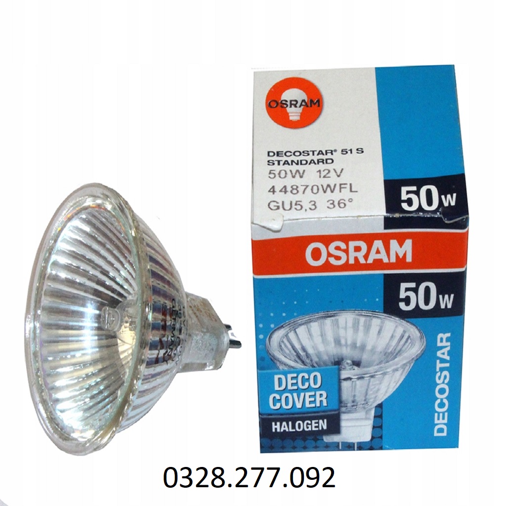 OSRAM 44870 Bóng đèn halogen chén 12V 50w