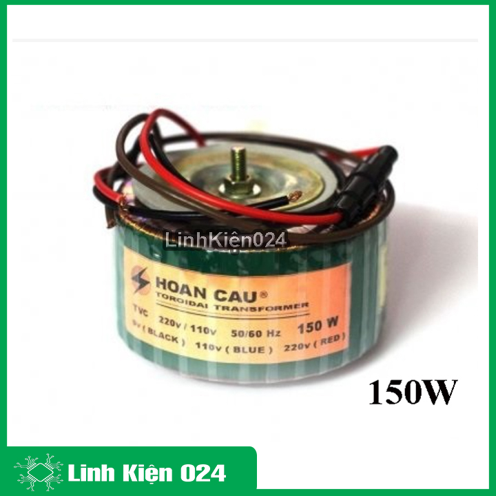 Biến áp xuyến Hoàn Cầu 220VAC-110VAC  ( Dây Đồng 100% )