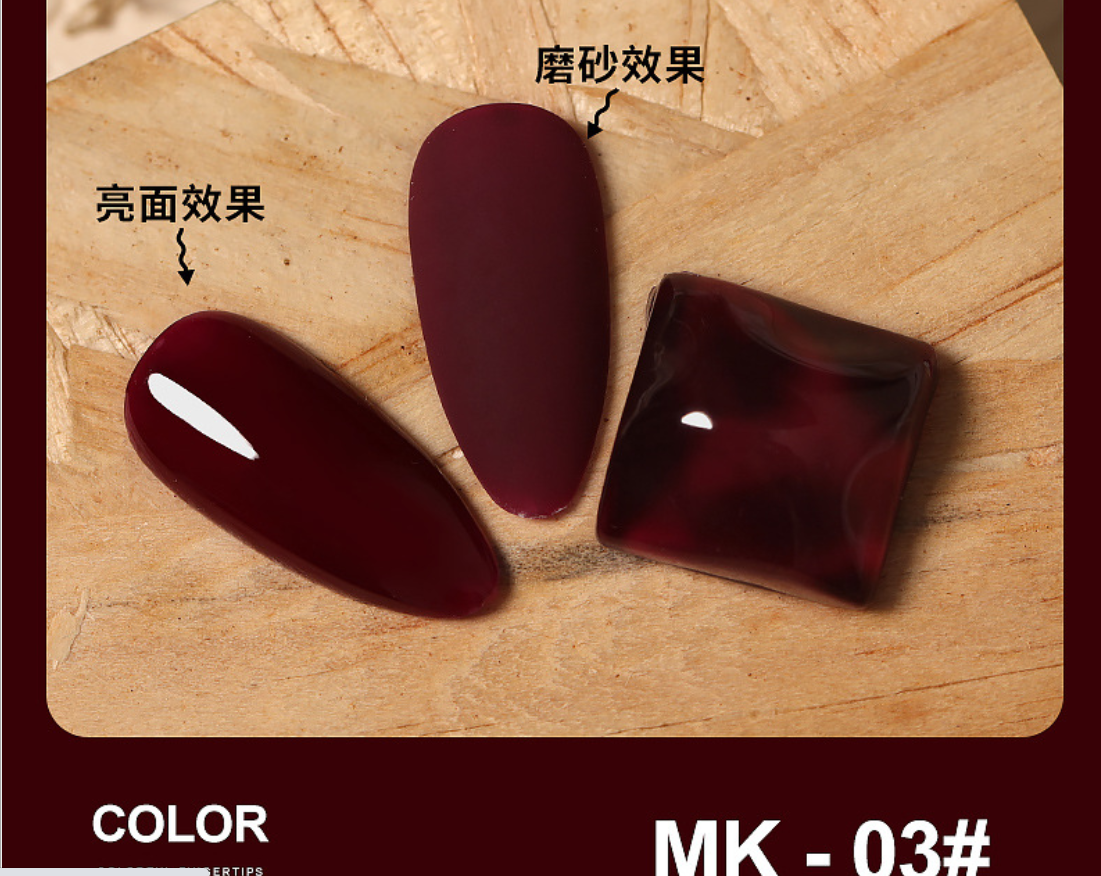 SƠN GEL AS NÂU ĐỎ SANG CHẢNH - mã MK