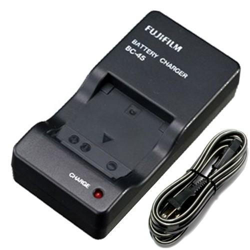 Battery + Charger for Fujifilm Np-45 Camera