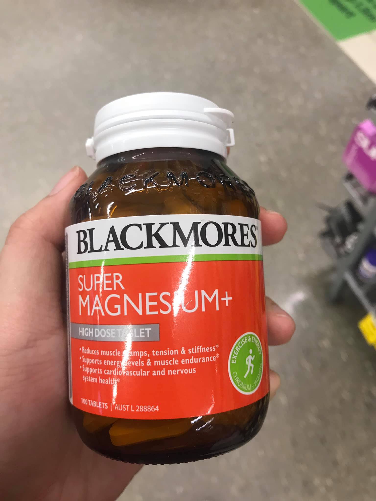 Magie Blackmores Super Magnesium 100 viên