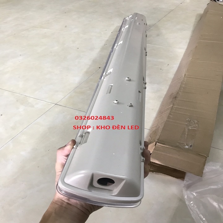 Máng chống thấm đôi 2 bóng 1,2m - Máng đèn led