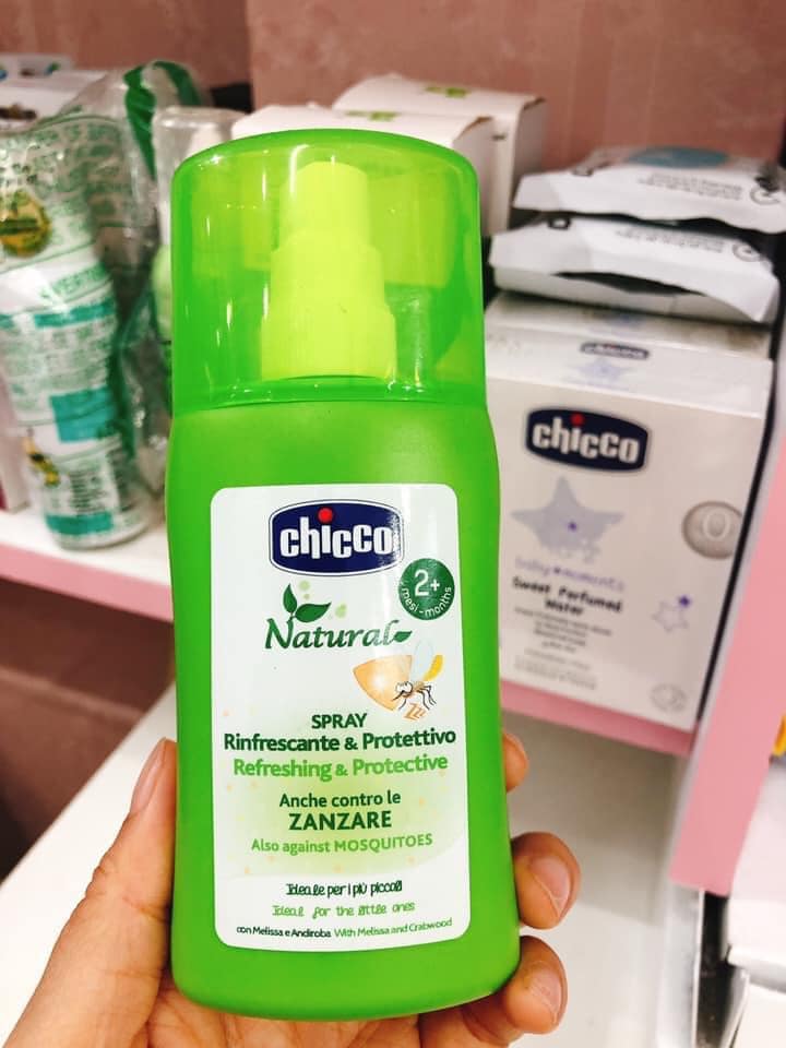[HCM]Xịt đa năng xua  muỗi Chicco 2M+ 100ml