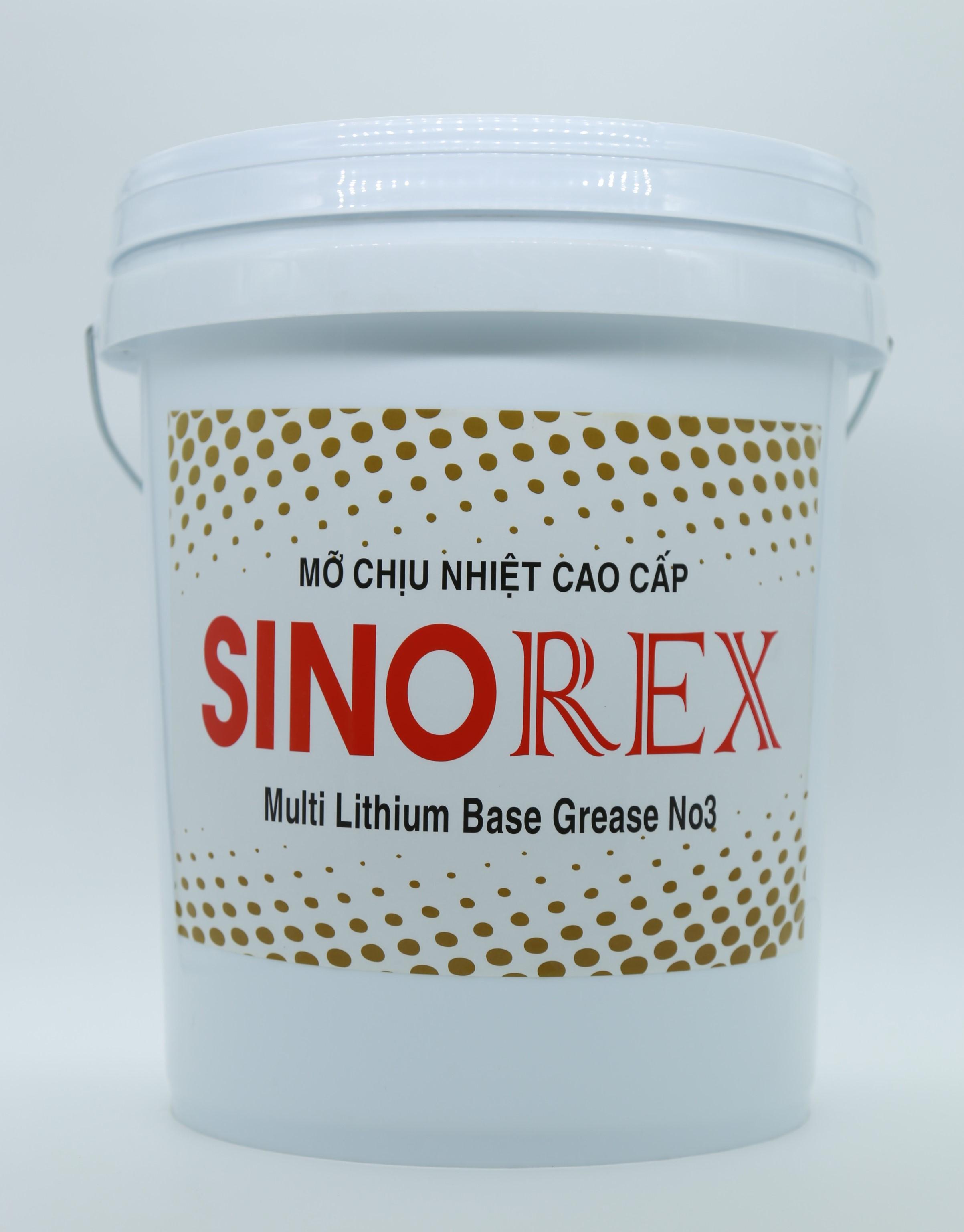 [HCM]Mỡ chịu nhiệt Sinorex lon 400g
