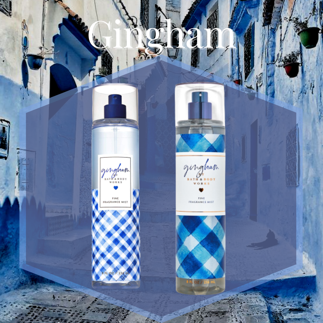 Xịt thơm gingham bath and body works body mist 236ml