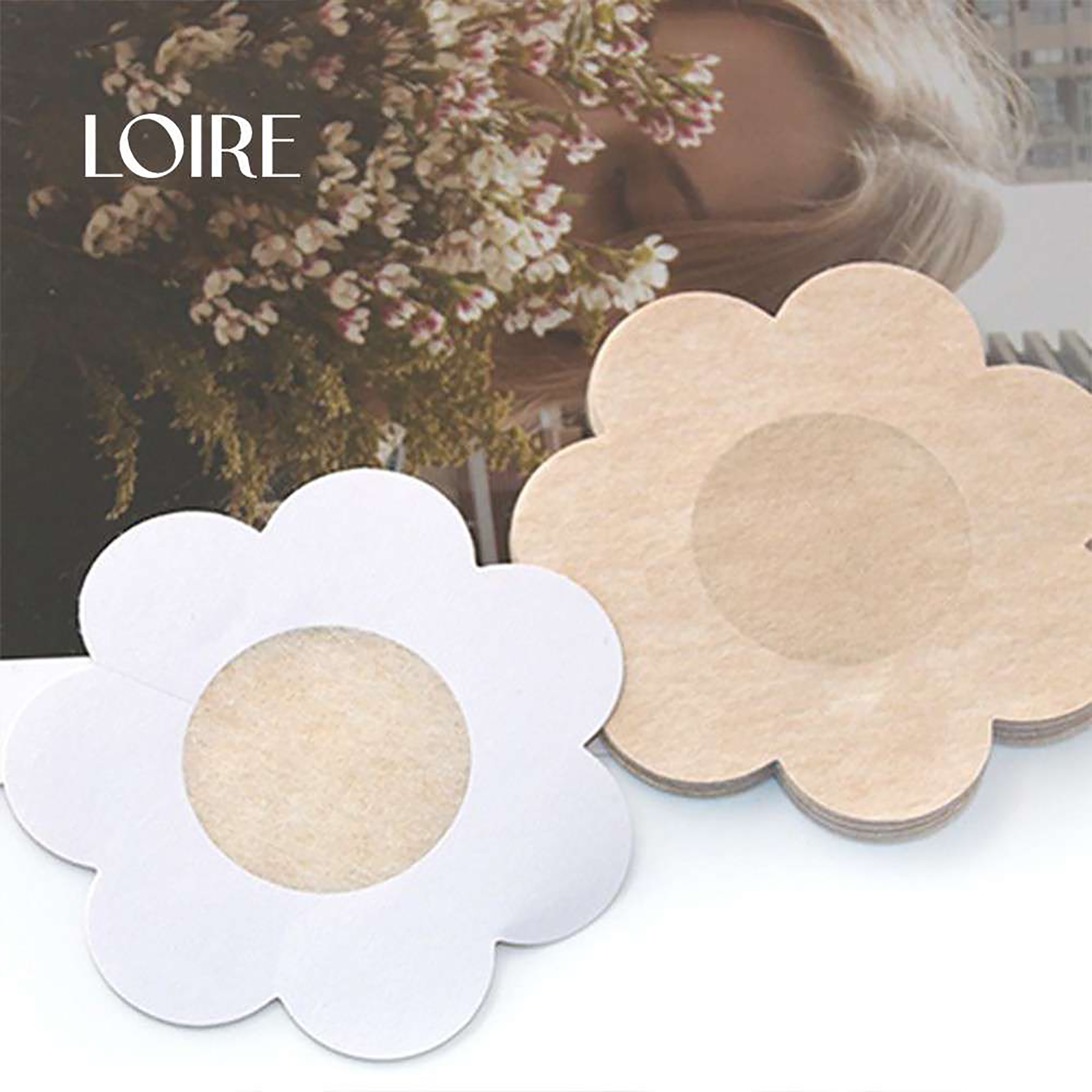 Set 5 Cặp Miếng Dán Ngực Giấy Mỏng Tiện Lợi Loirechic MD08