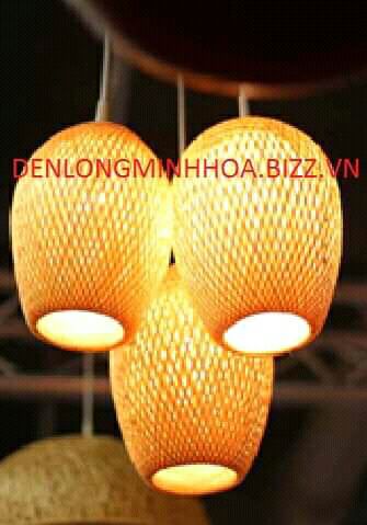 Chao đèn mây tre dạng nhót 20*35cm (0978945425)