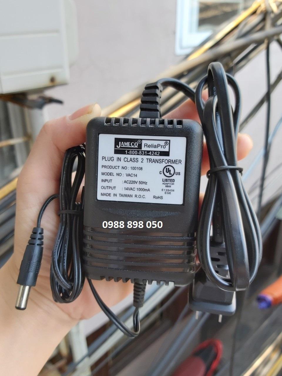 Adapter xoay chiều ac 14v 1000ma hàng cao cấp