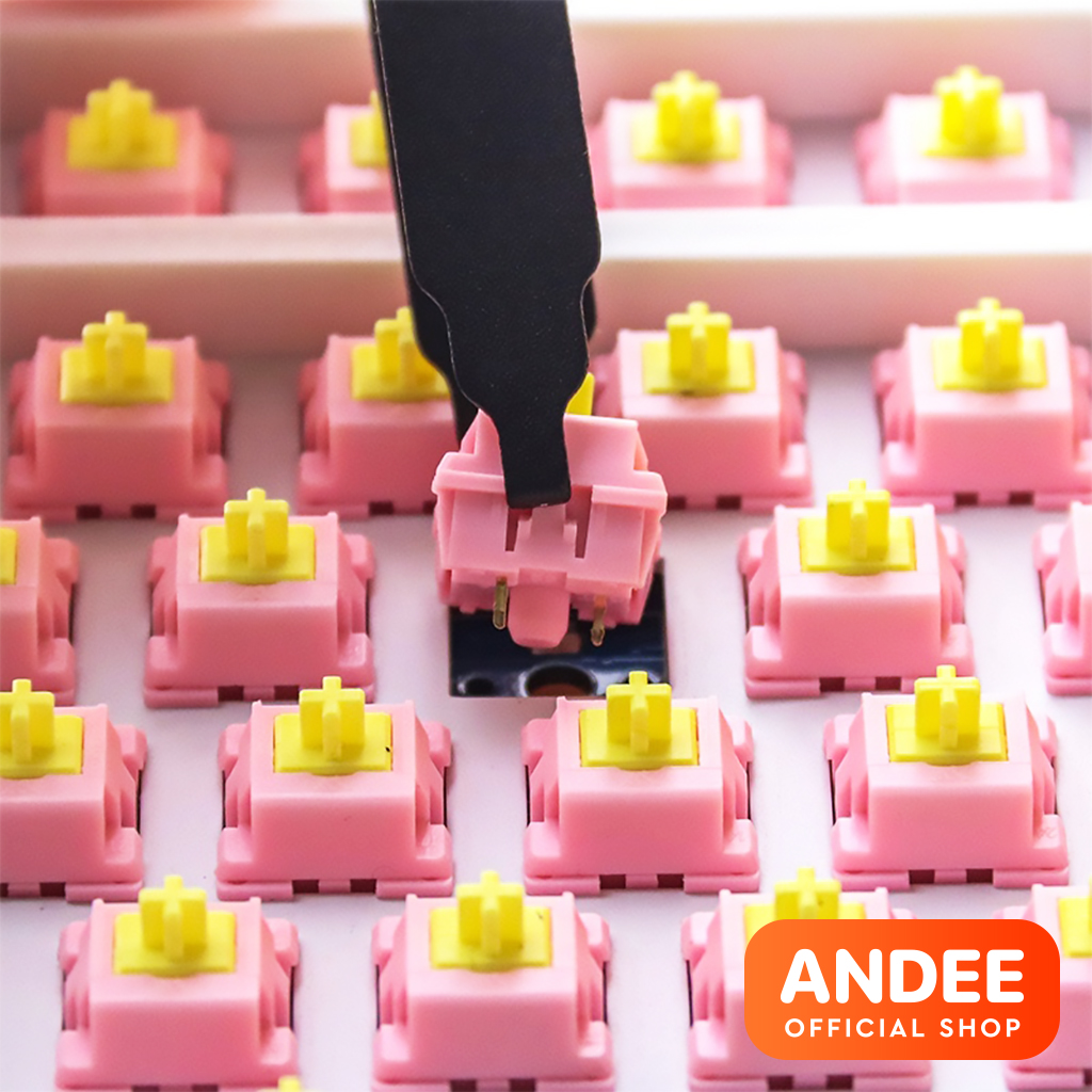 Switchpuller thép nguyên khối dụng cụ nhổ switch không cấn keycap bàn phím cơ