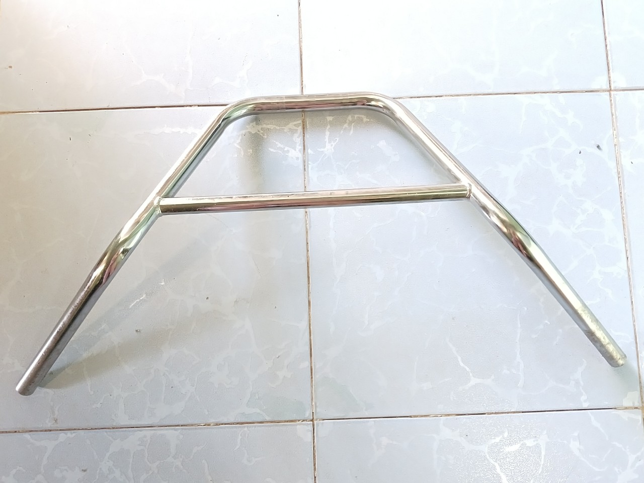 Ghi đông xe ba bánh inox