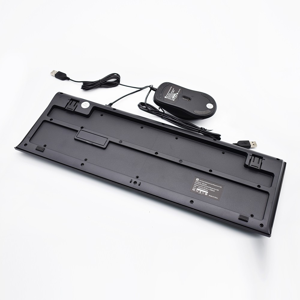 Bộ bàn phím + chuột có dây HP KM100