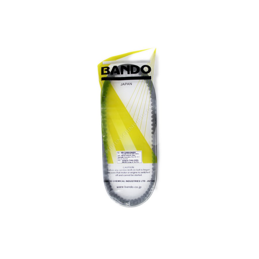a Dây curoa BANDO Nouvo 1 2 3 110cc, Mio (đây đai dẫn động Yamaha)