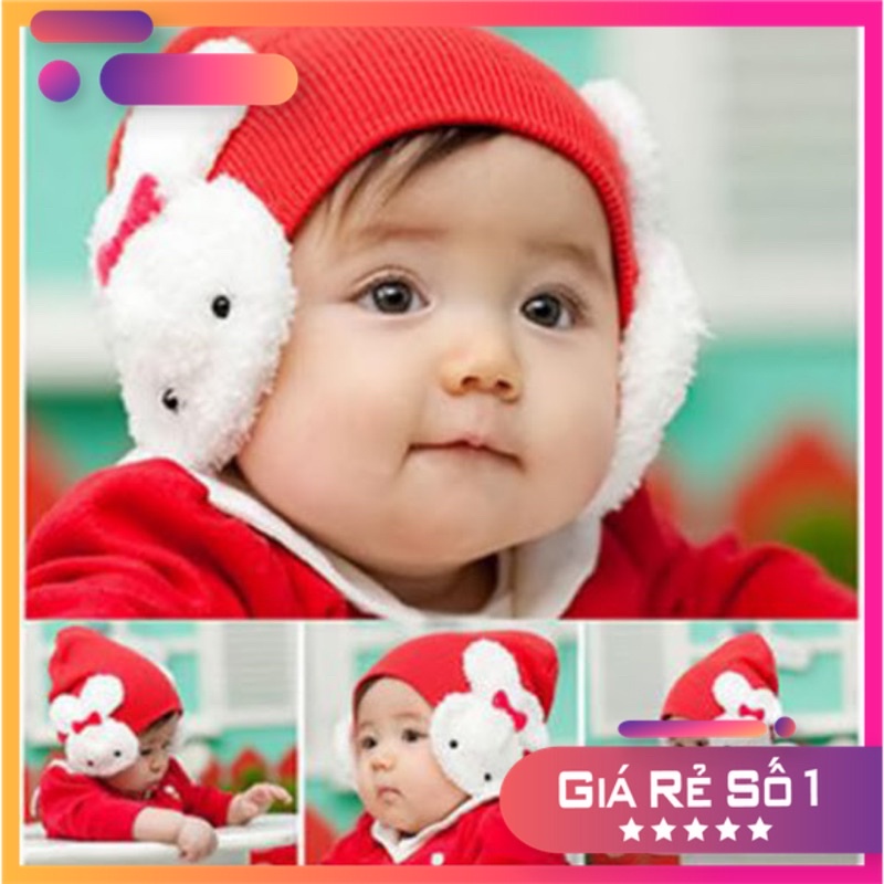 [HCM][Được Chọn Mẫu] Nón len cho bé gái và bé trai