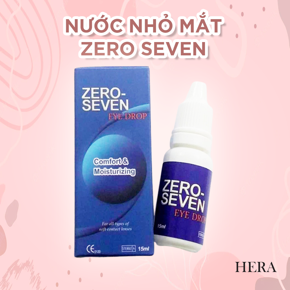 Nước nhỏ mắt đeo lens Hàn Quốc Zero Seven