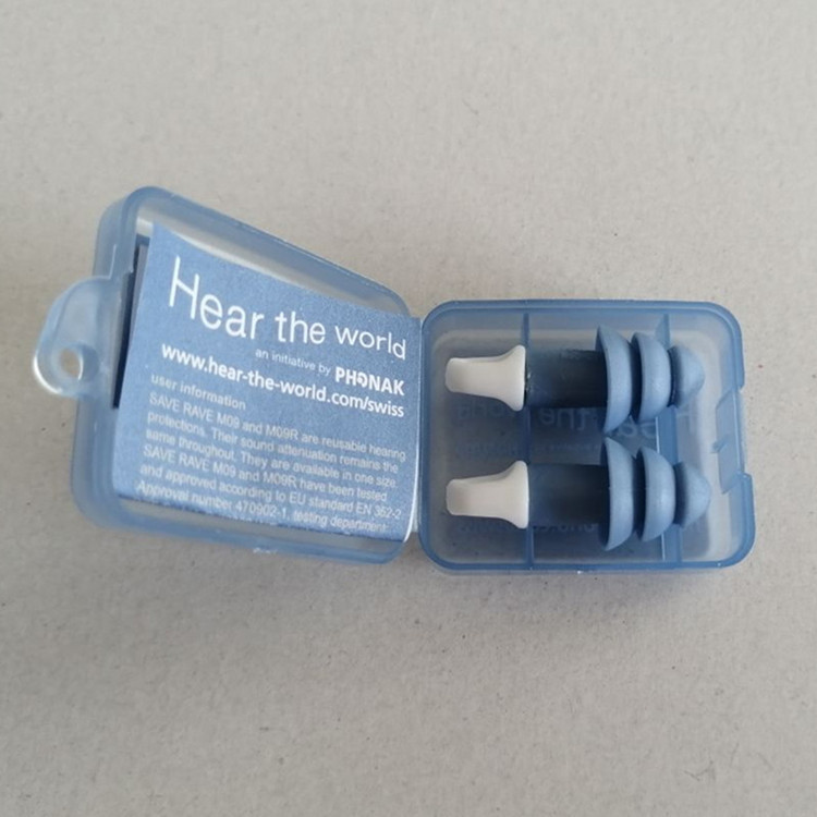 Nút bịt tai chống ồn / chống nước cho bơi lội bộ 2 đôi kèm hộp T950