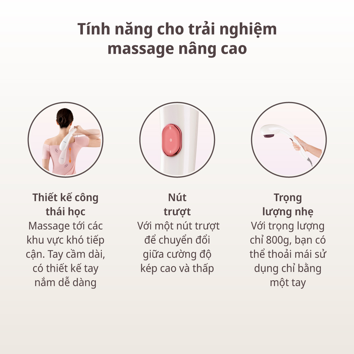 OSIM Máy massage cầm tay uPamper Lite