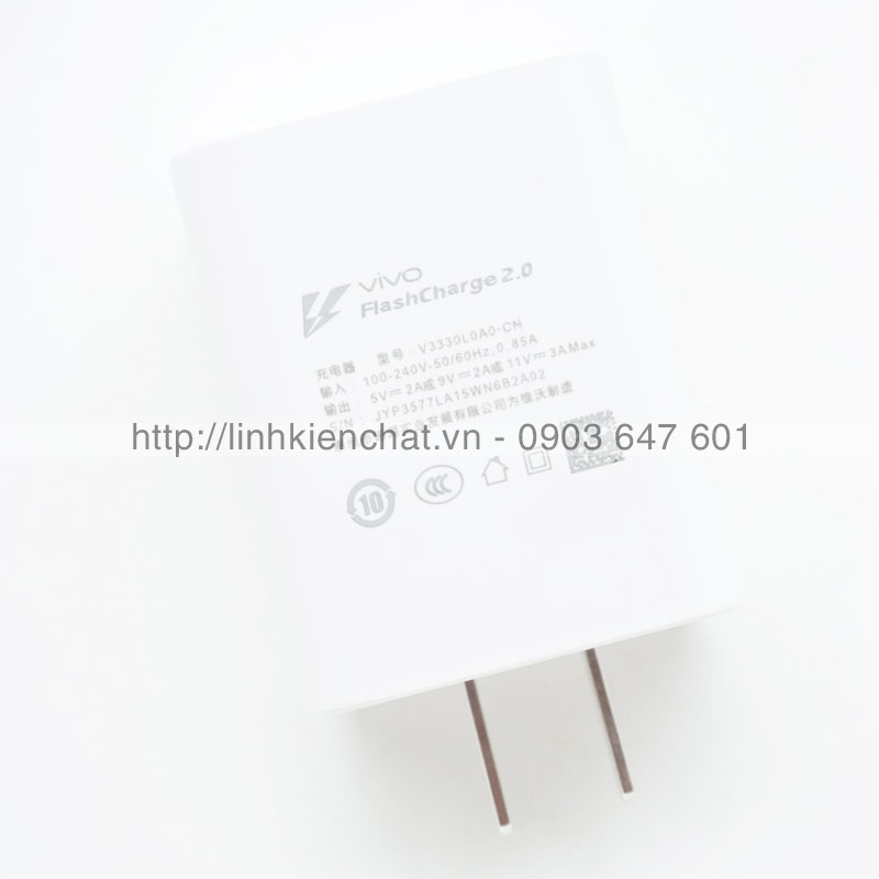 Bộ sạc cáp vivo v3 / v3 max 10w cáp microusb - hàng nhập khẩu