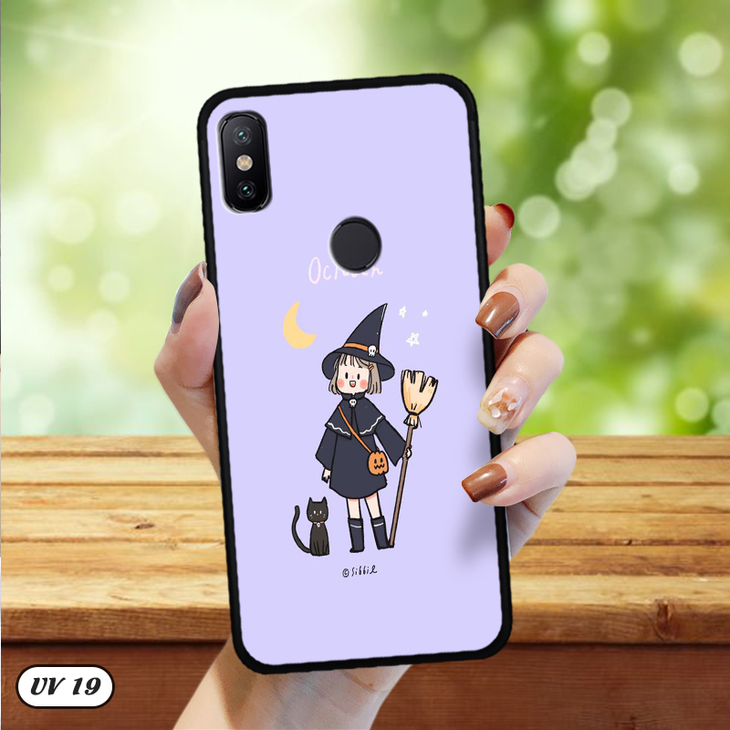 Ốp Xiaomi Mi A2 lưng nhám -ngộ nghĩnh
