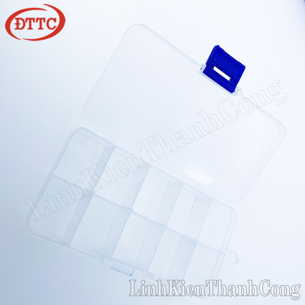 Hộp Đựng Linh Kiện 10 Ngăn (129x66x22mm)