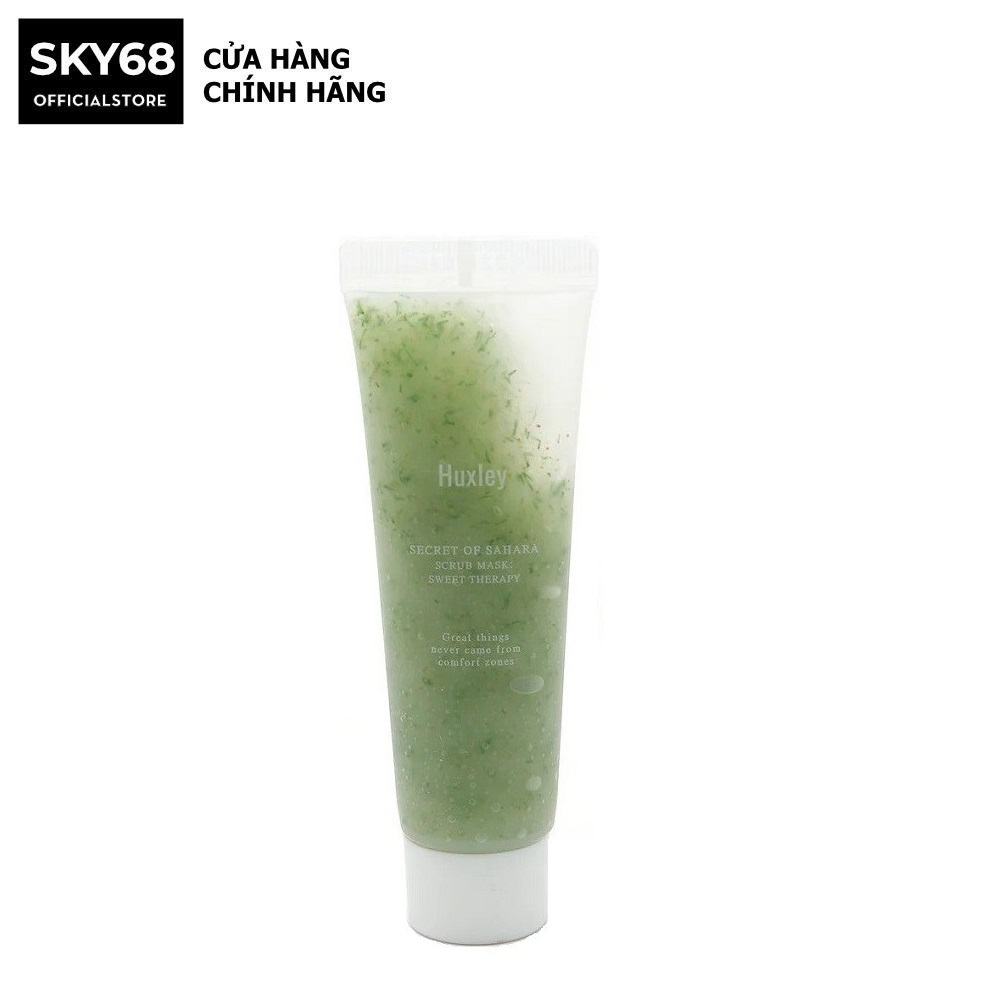 MINI SIZE - Mặt Nạ Tẩy Tế Bào Chết Chiết Xuất Xương Rồng Huxley Secret of Sahara Scrub Mask; Sweet Therapy 30g