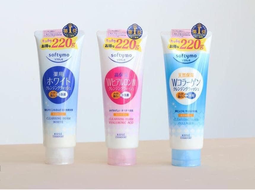 Sữa rửa mặt tạo bọt Kose Softymo Nhật Bản