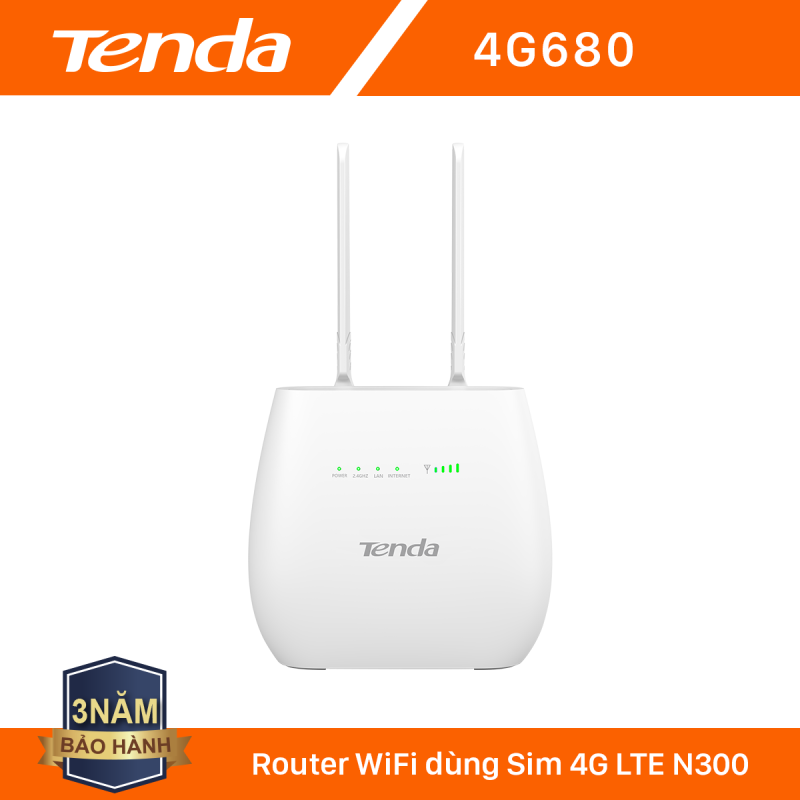 Tenda Bộ phát Wifi di động 4G LTE 4G680 - Hãng phân phối chính thức