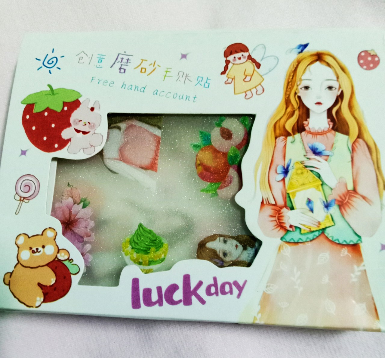 Sticker 3D họa tiết trang trí