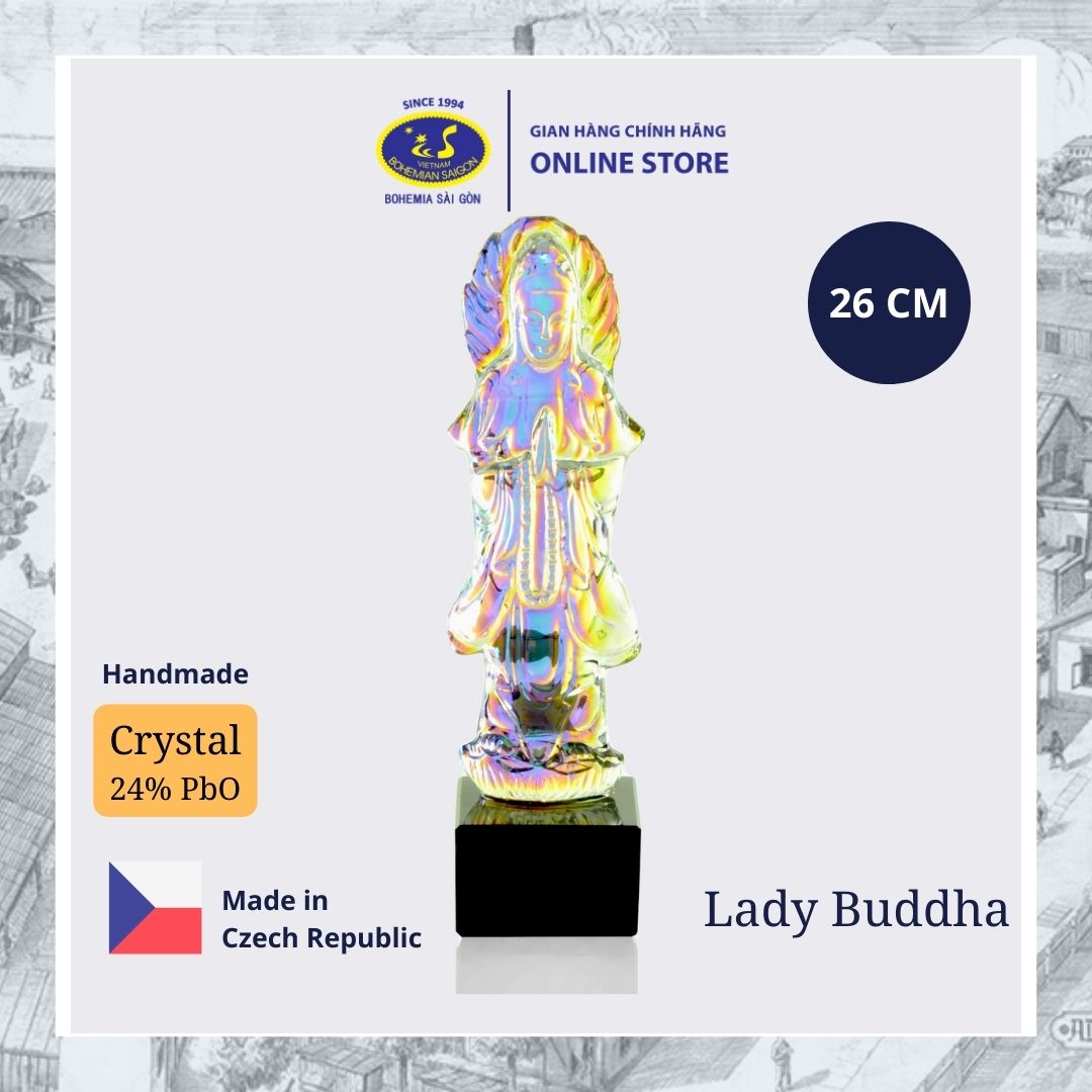 Crystal Lady Buddha