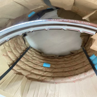 Niềng Sắt MIU Mạ Crom
