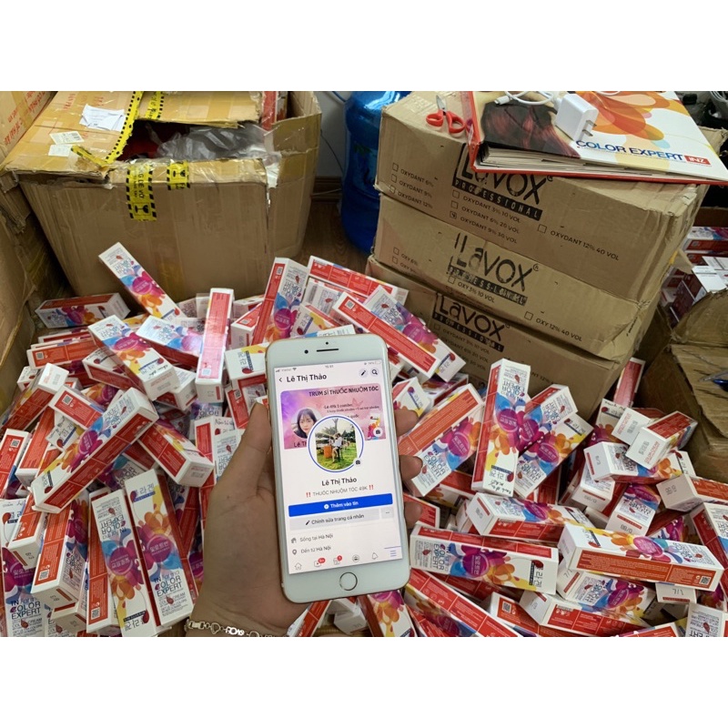 lược nhuộm tóc