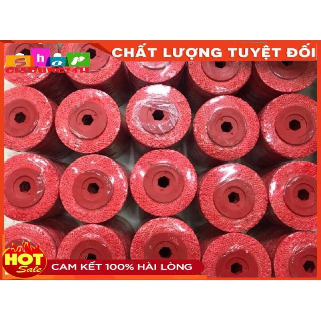 Xơ Dừa Đỏ Đánh Bóng Inox 100mm-Giadung24H