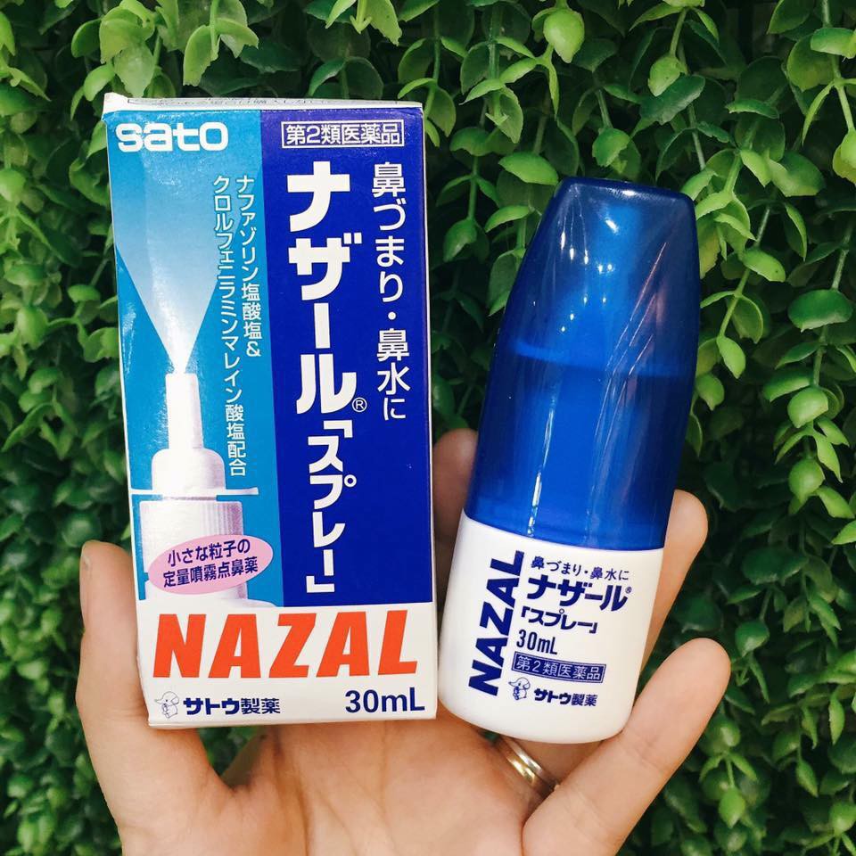 (chất lượng) Xịt khoáng mũi Nazal Nhật Bản