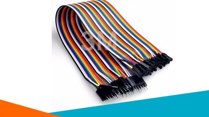 40 Sợi Dây Bus 21Cm Câu Mạch 2 Đầu Cái  Đực