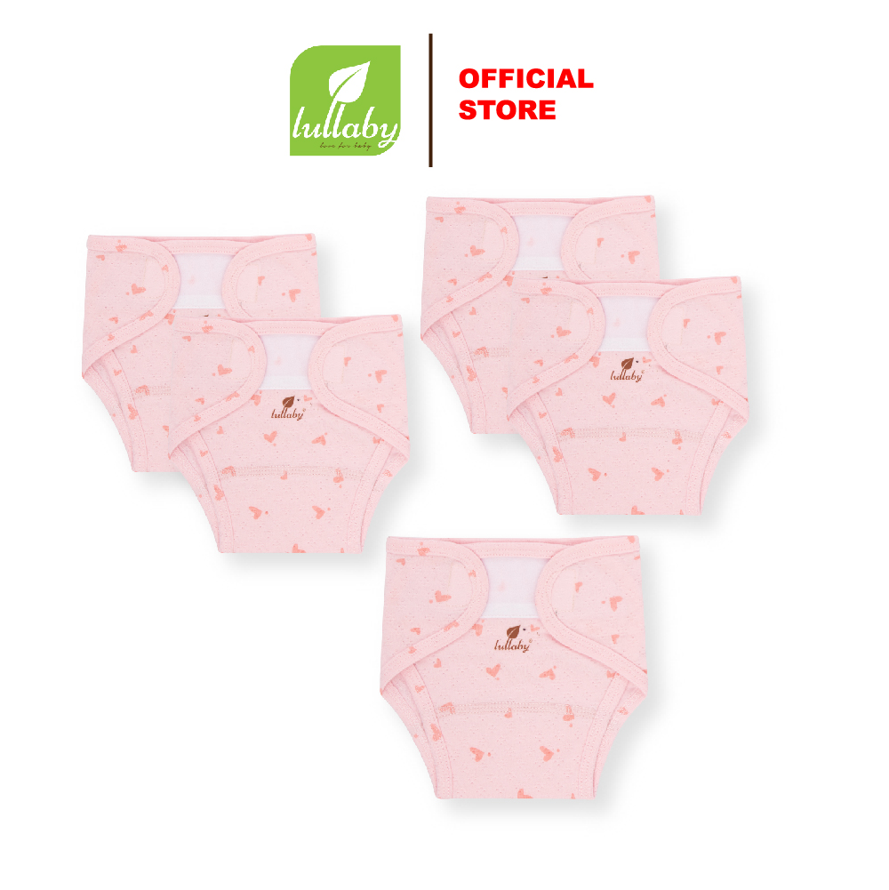 LULLABY - NH328M - Set 4 quần bỉm sơ sinh