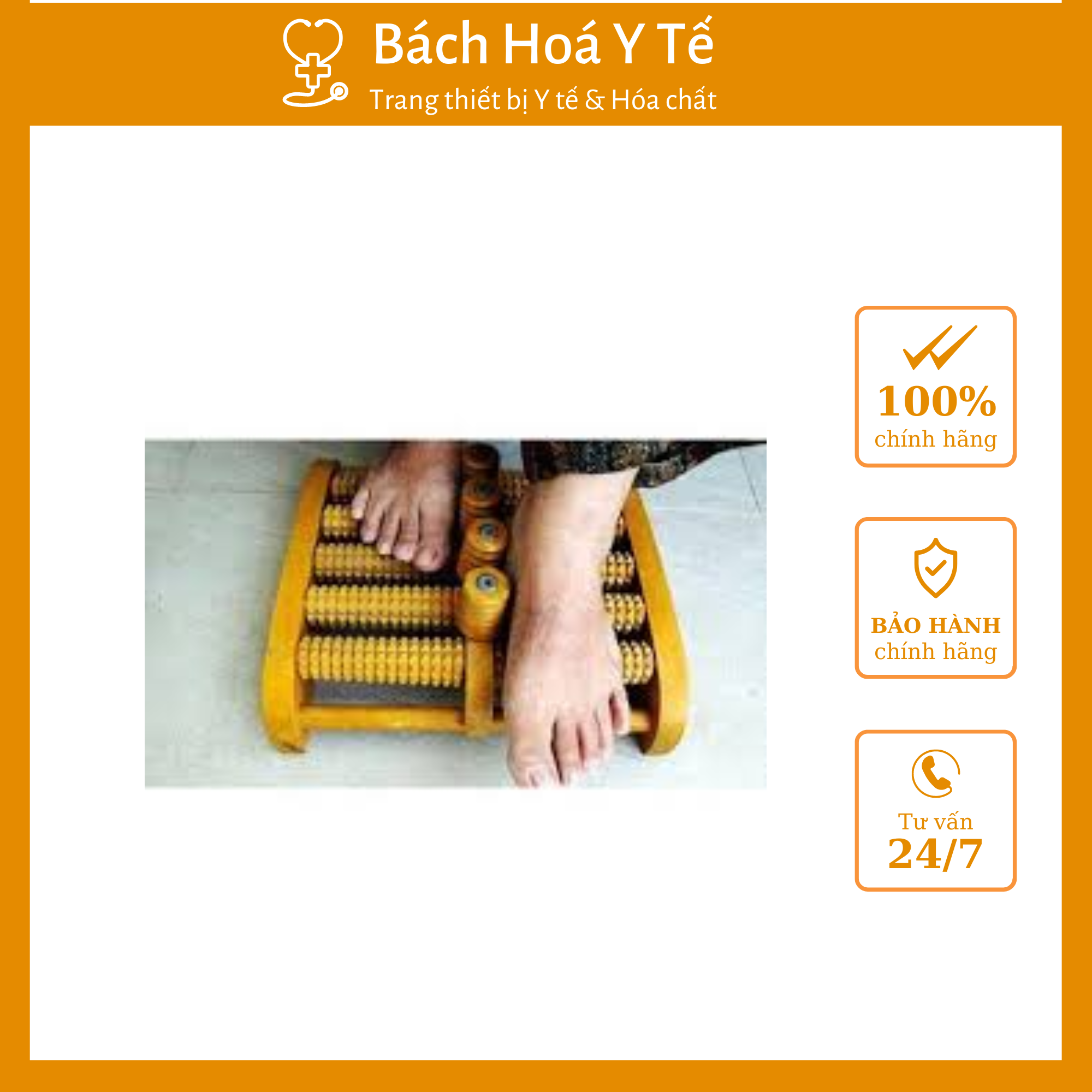 Bàn lăn chân gỗ massage bấm huyệt thư giãn