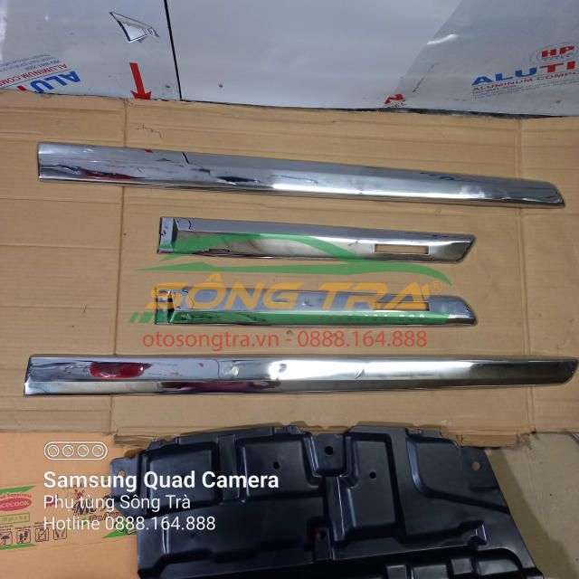 Nẹp sườn cánh cửa spark m200, nẹp sườn inox matiz 3