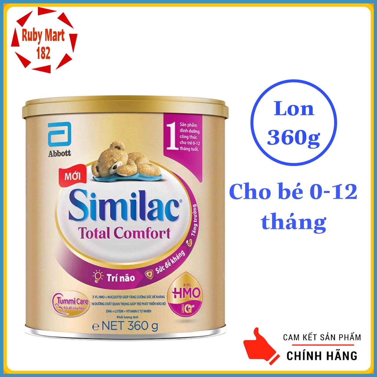 Sữa bột Similac Total Comfort 1 Lon 360g