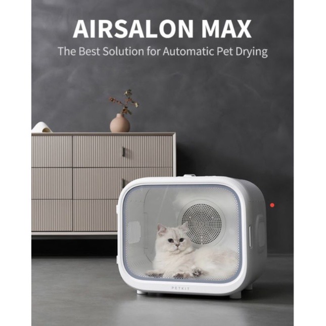 Petkit air salon max, max pro- lồng, máy, nhà sấy tự động cho chó mèo và thú cưng