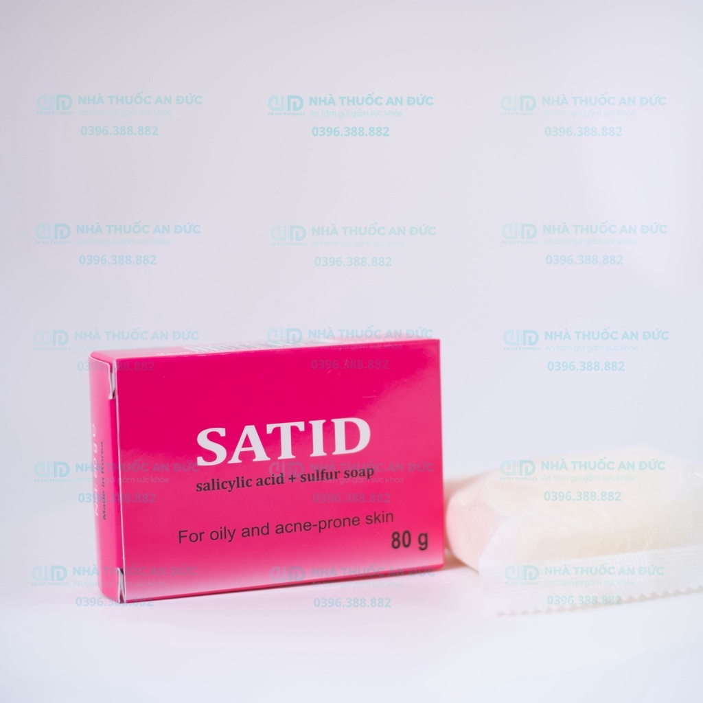 Satid Soap – Xà Bông Satid Sát Khuẩn Làm Sạch Da